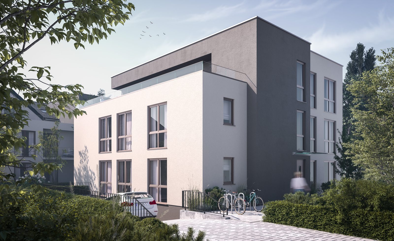 Außenansicht Wohnprojekt Ober-Roden